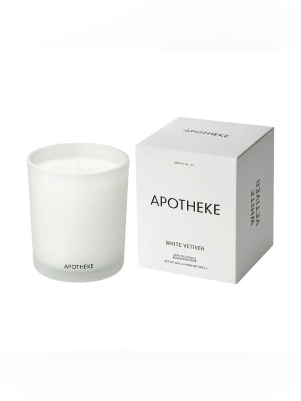 Apotheke White Vetiver Scented Mini 2oz Candle